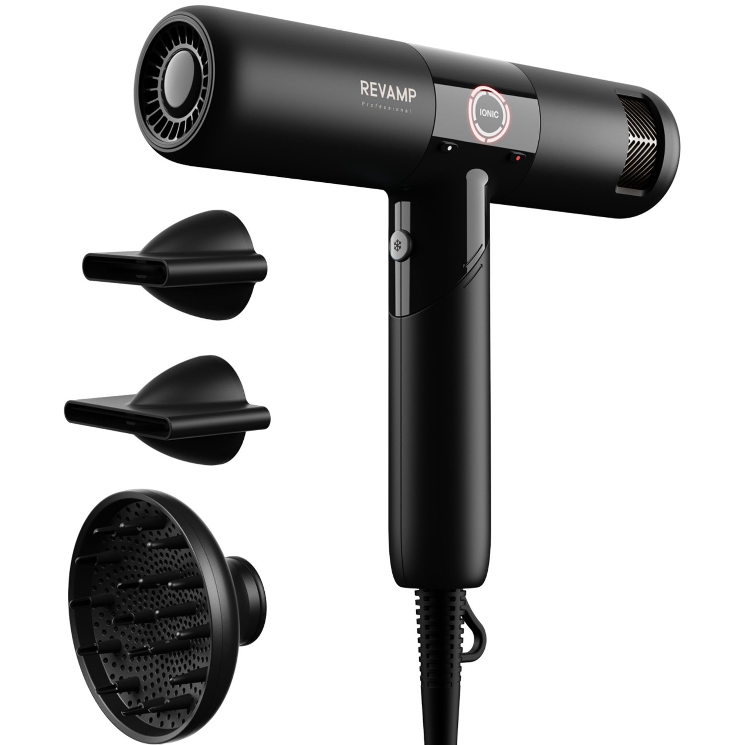 Revamp Enigma Revelation Hair Dryer Dr6500 Föhn Zwart