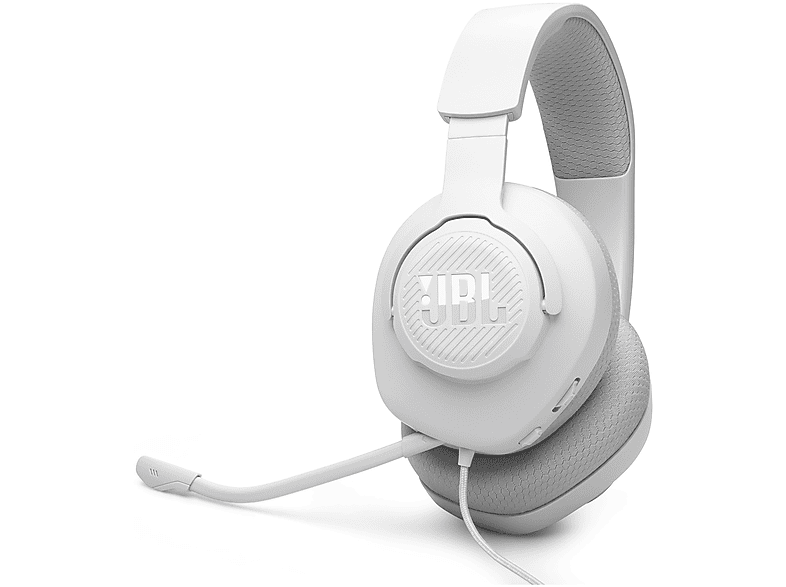 JBL Quantum 100M2 Cuffie PC, Bianco