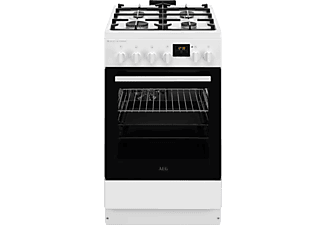 AEG CKB56490BW Kombinált tűzhely, SteamBake, AirFry, sütővilágítás, grill, digitális programóra