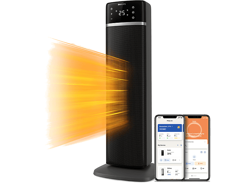 Philips CX5120/11 Keramikheizer (2000 Watt, Raumgröße: 20 m²)