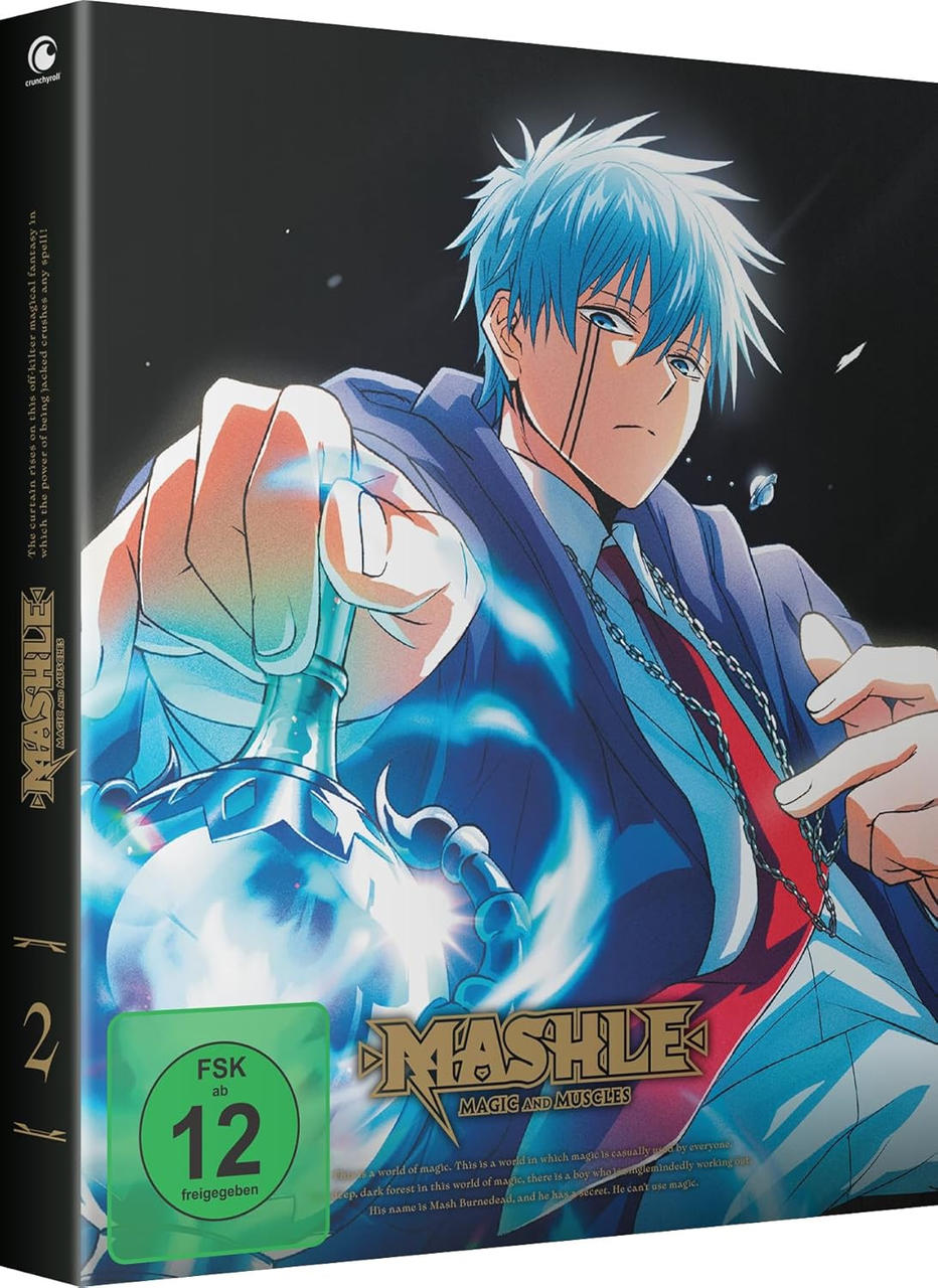 Anime-DVD-Box-Set mit einem blauhaarigen Charakter auf dem Cover.