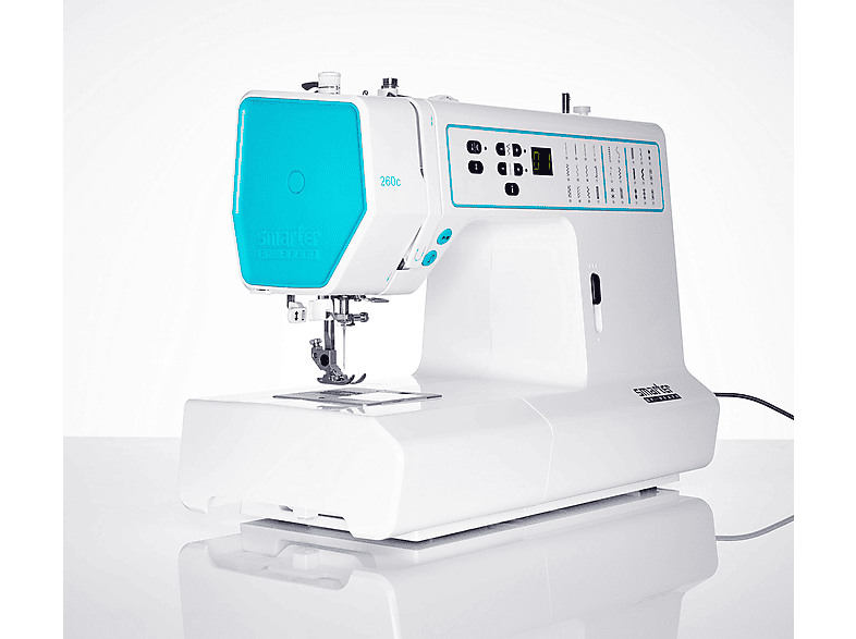 Pfaff Smarter by Pfaff, 260C, 27-Stiche Nähmaschine (70 Watt, Freiarmnähen, Blau) — Foto 2 von 5