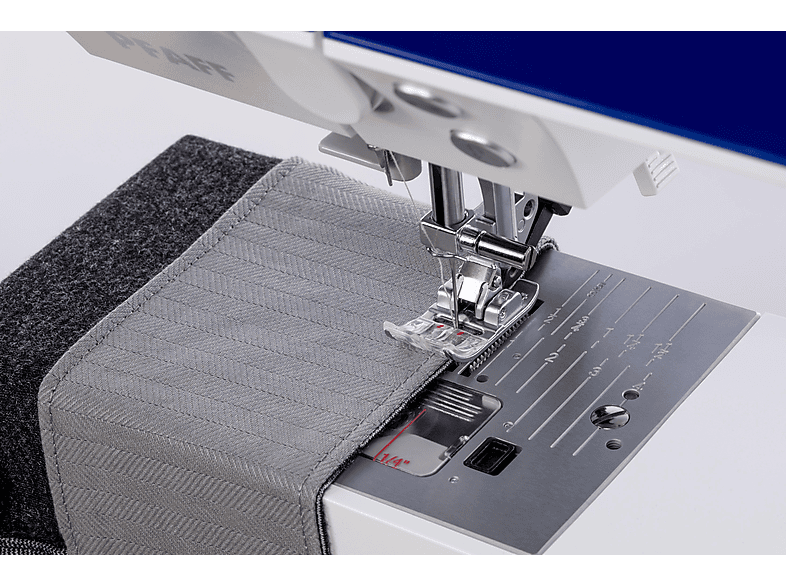 Pfaff ambition™610 Nähmaschine (55 Watt, 110-Stiche, Freiarmnähen, Blau) — Foto 2 von 5