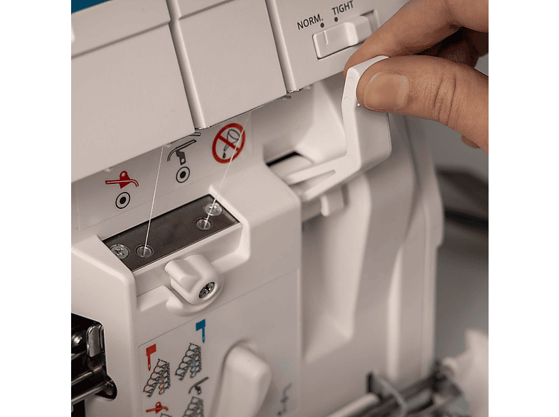 Pfaff admire™ air 5000 Overlock, 15-Stiche Nähmaschine (90 Watt, Blau) — Foto 4 von 5