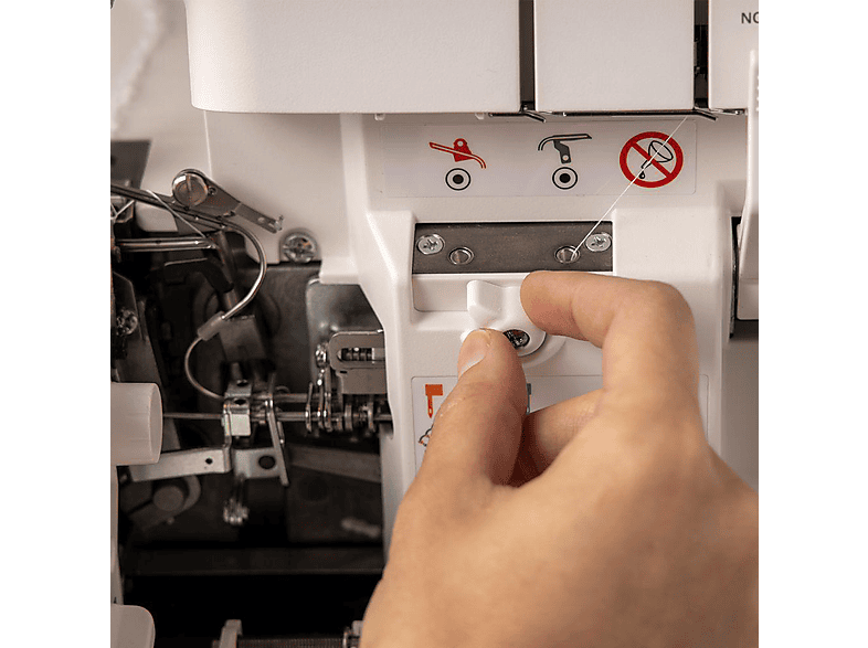 Pfaff admire™ air 5000 Overlock, 15-Stiche Nähmaschine (90 Watt, Blau) — Foto 3 von 5