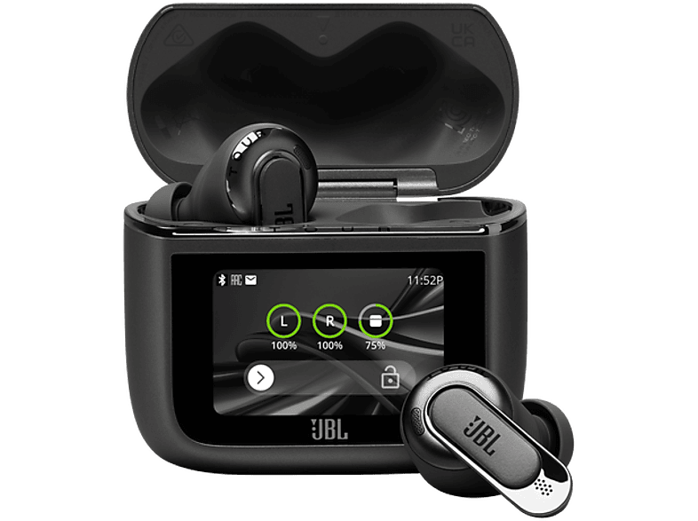 JBL Tour Pro 3 TWS Bluetooth fülhallgató mikrofonnal, fekete