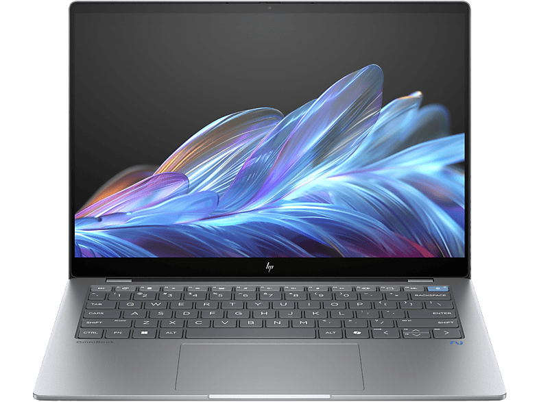 Portátil - HP OmniBook X 14- fe0009ns Copilot+, 14" 2K, Snapdragon® Elite X1E-78-100 45 TOPS, 32GB RAM, 1TB SSD, Adreno Graphics, Windows 11 H