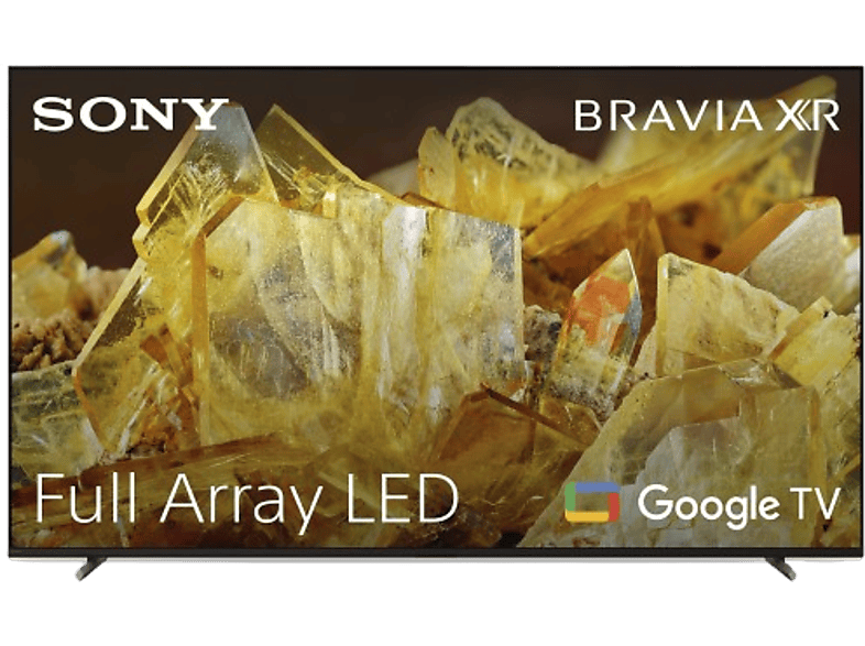 Sony Bravia XR XR-65X90L Full Array LED 4K HDR Google TV ECO Pack CORE Perfekt für PlayStation5 Aluminium Seamless Edge Design; LED TV
