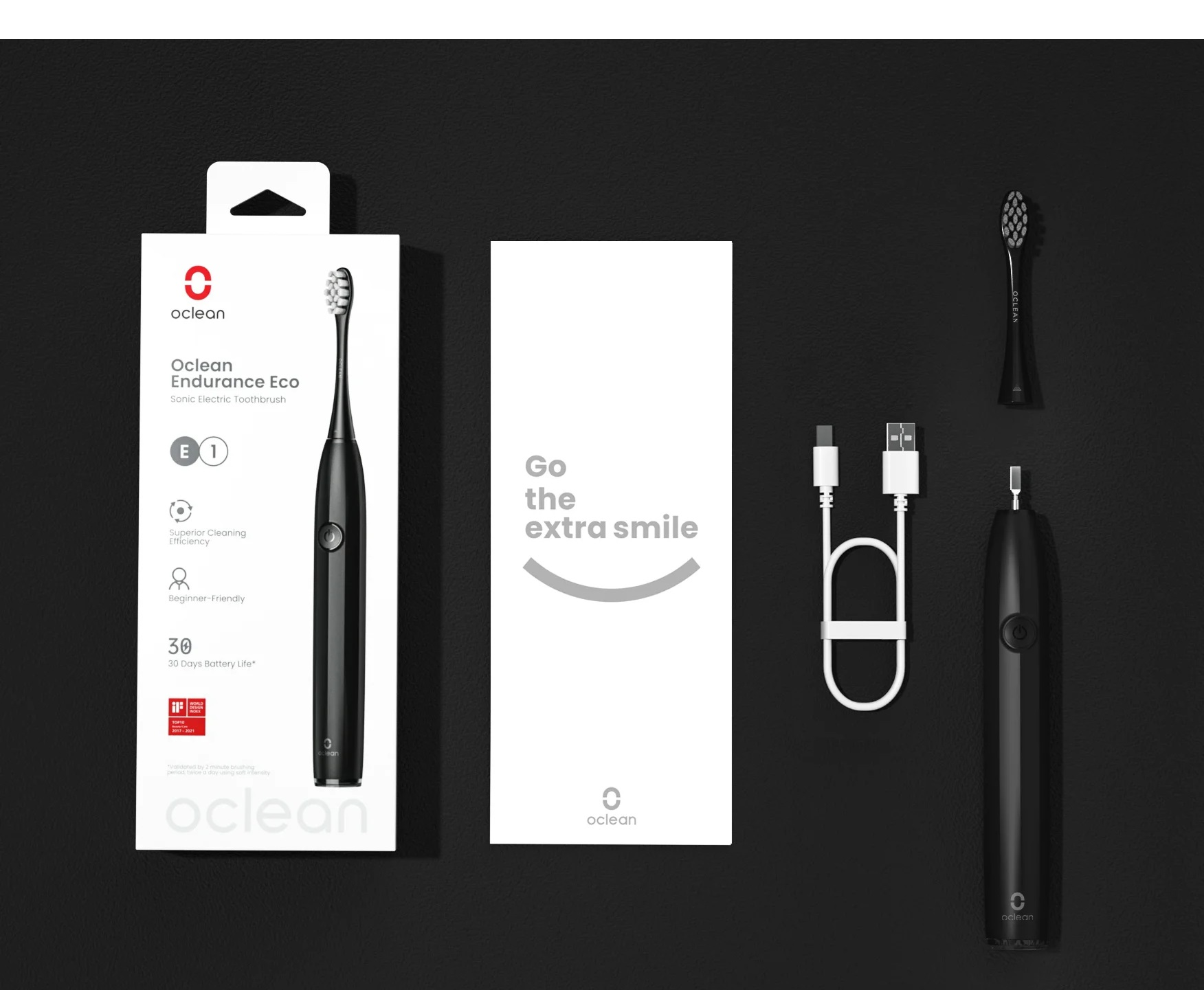 Robot sprzątający ze stacją ładującą, tekst 'Hands-Free, Hassle-Free' i '7 WEEKS'.