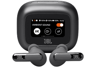 JBL Live Beam 3 TWS Bluetooth fülhallgató mikrofonnal, fekete