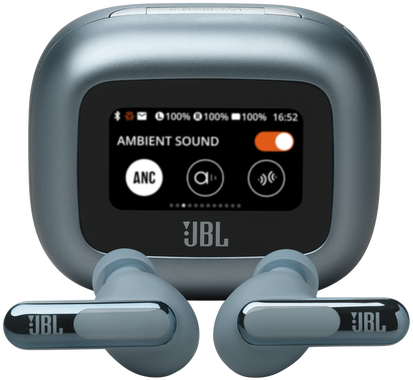 JBL Live Beam 3 TWS Bluetooth fülhallgató mikrofonnal, kék