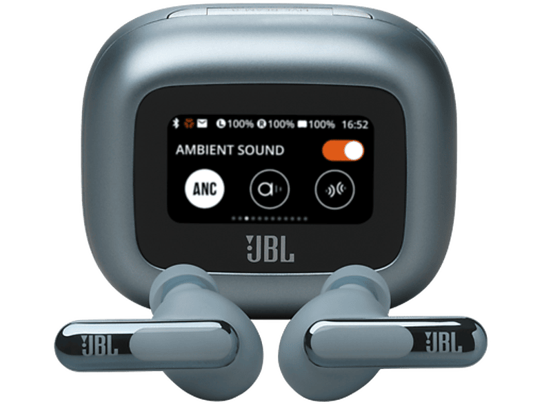 JBL Live Beam 3 TWS Bluetooth fülhallgató mikrofonnal, kék