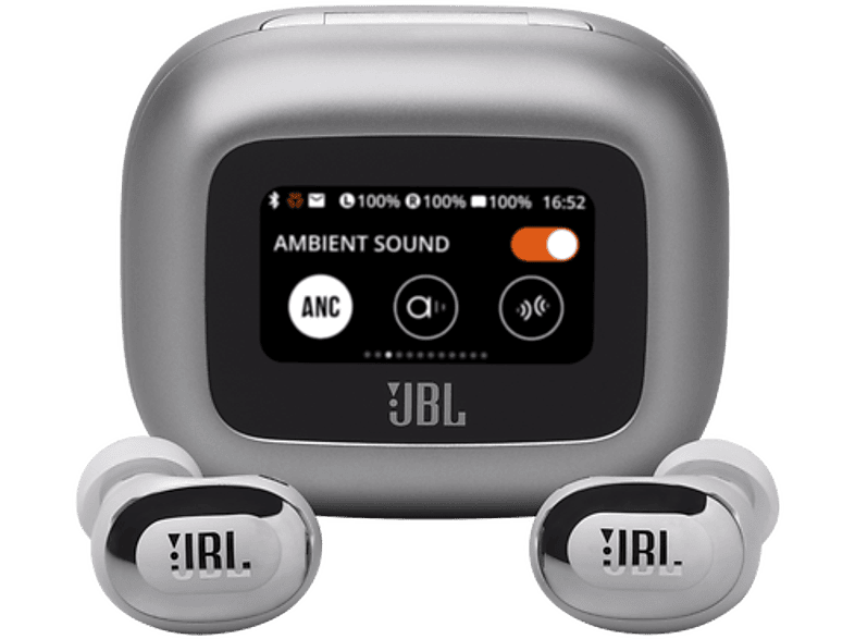 JBL Live Buds 3 TWS Bluetooth fülhallgató mikrofonnal, ezüst