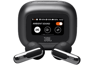 JBL Live Flex 3 TWS Bluetooth fülhallgató mikrofonnal, fekete