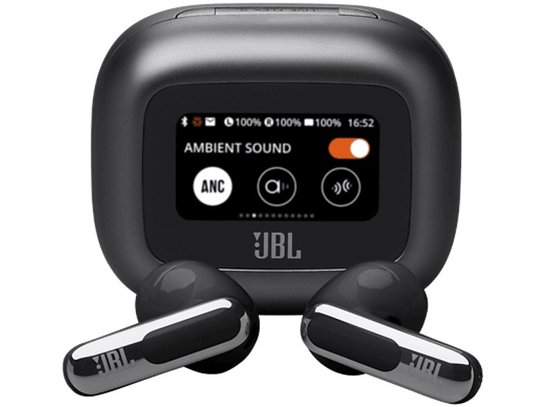 JBL Live Flex 3 TWS Bluetooth fülhallgató mikrofonnal, fekete