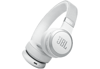 JBL Live 670 NC Bluetooth zajszűrős fejhallgató, fehér