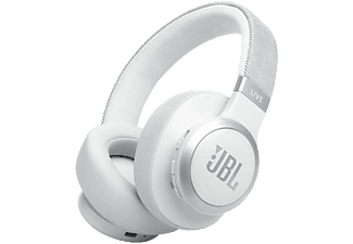 JBL Live 770 NC Bluetooth zajszűrős fejhallgató, fehér