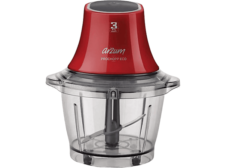 ARZUM AR1035 Prochopp Eco Doğrayıcı Kırmızı