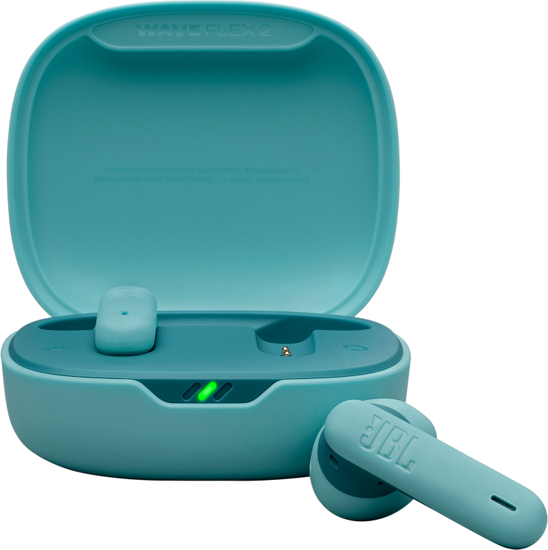 JBL Wave Flex 2 TWS Bluetooth fülhallgató mikrofonnal, kék