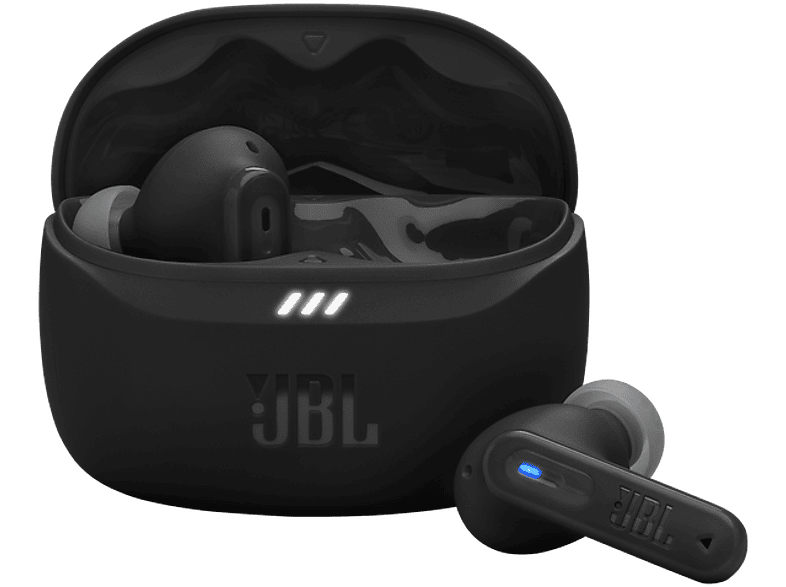 JBL Tune Beam 2 TWS Bluetooth fülhallgató mikrofonnal, fekete