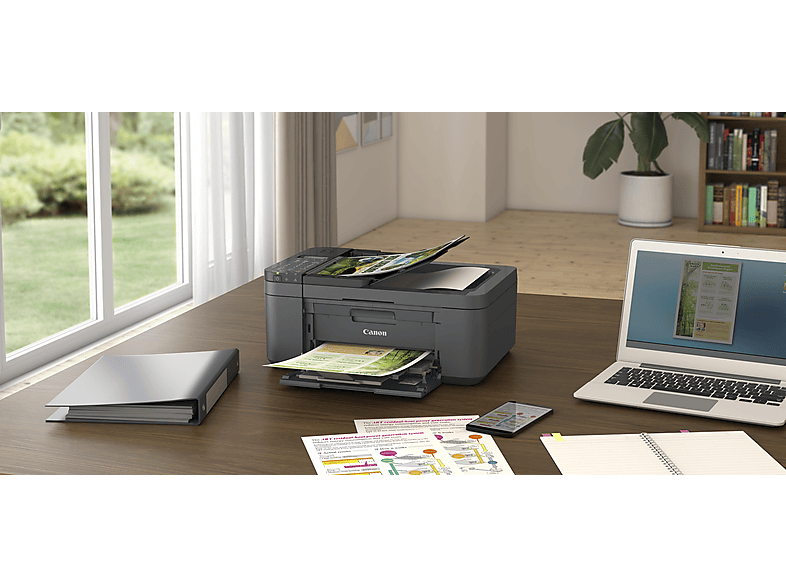 Canon PIXMA TR4755i 4in1 Tintenstrahl-Multifunktionsdrucker - A4, Drucker, Scanner, Kopierer, Fax, USB, WLAN, Duplex