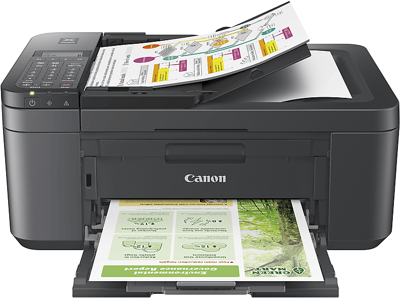 Canon PIXMA TR4755i 4in1 Tintenstrahl-Multifunktionsdrucker - A4, Drucker, Scanner, Kopierer, Fax, USB, WLAN, Duplex