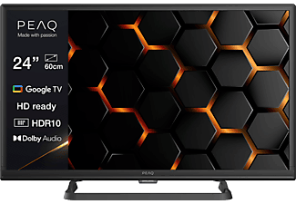 PEAQ PTV 24GH-5124C 12V Google Smart HD ready TV, 60 cm