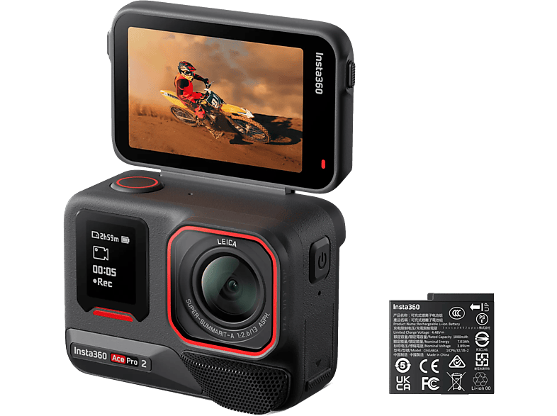 INSTA360 Ace Pro 2 Actionkamera , WLAN