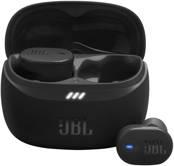JBL Tune Buds 2 TWS Bluetooth fülhallgató mikrofonnal, fekete