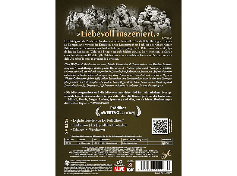 Thumbnail - Brüderchen und Schwesterchen DVD