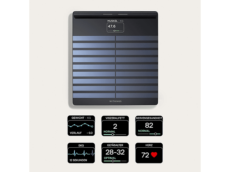 Thumbnail - WITHINGS Body Scan black, Körperanalysewaage