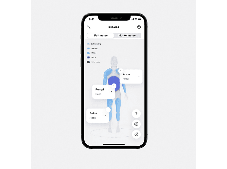 Withings Withings Body Scan black Körperanalysewaage, Maximale Tragkraft: 200 kg — Foto 5 von 5
