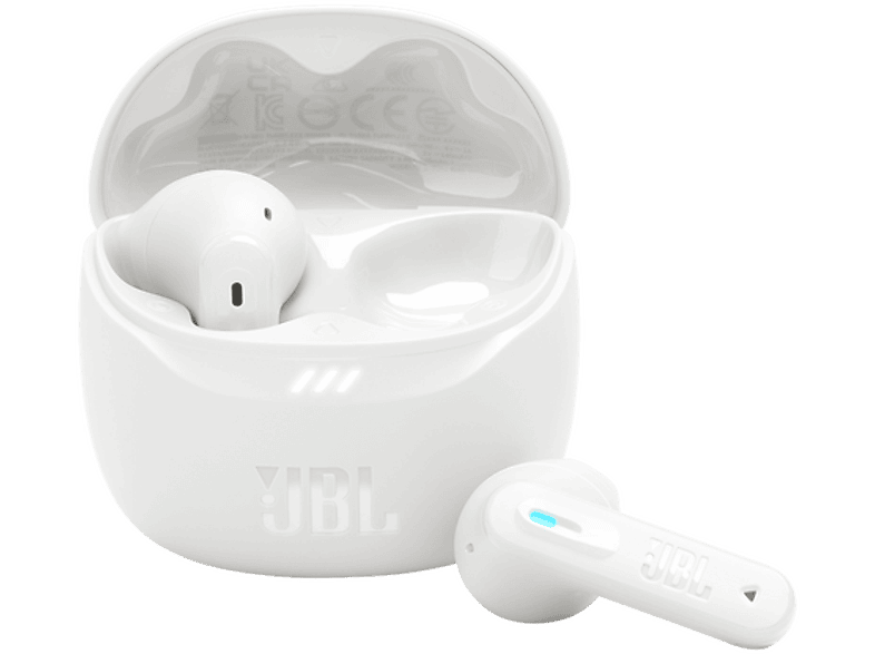 JBL Tune Flex 2 TWS Bluetooth fülhallgató mikrofonnal, fehér