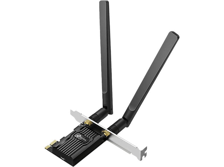 TP-LINK Archer TX20E (AX1800) Wi-Fi 6 Bluetooth 5.2 PCIe Adapter, schwarz; WLAN Adapter