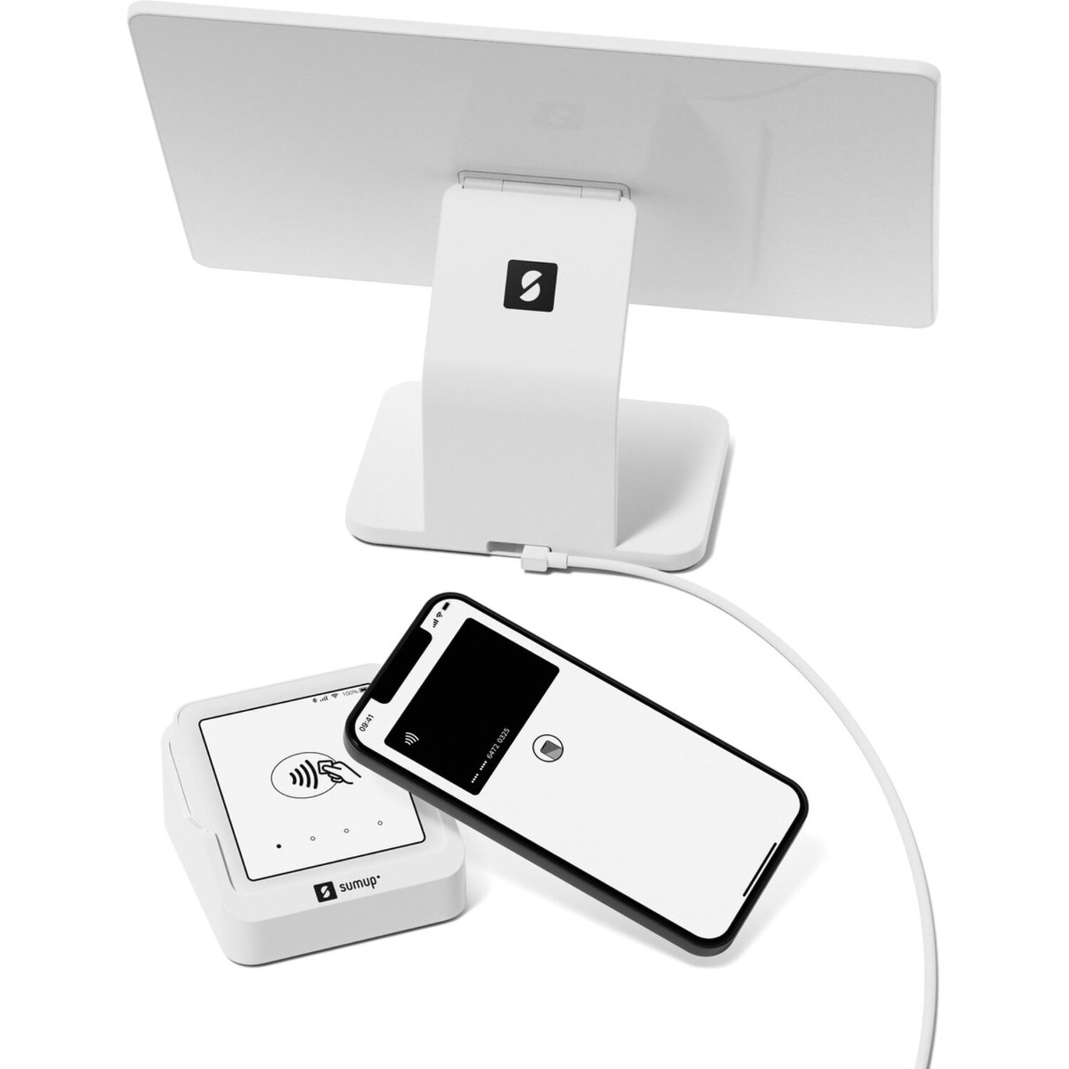 SUMUP Point of Sale Lite + Solo kaartlezer en oplaadstation