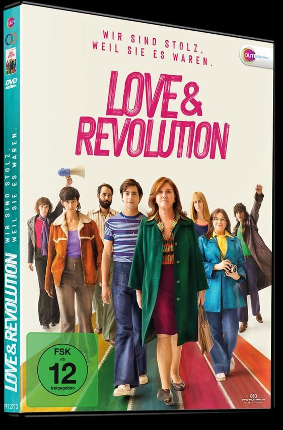 DVD-Cover mit einer Gruppe von Leuten. Der Titel lautet 'LOVE & REVOLUTION'.