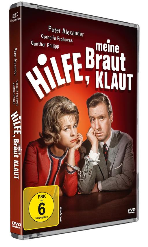 DVD-Hülle mit Filmplakat. Zwei Personen sind im Vintage-Stil auf dem Cover abgebildet.