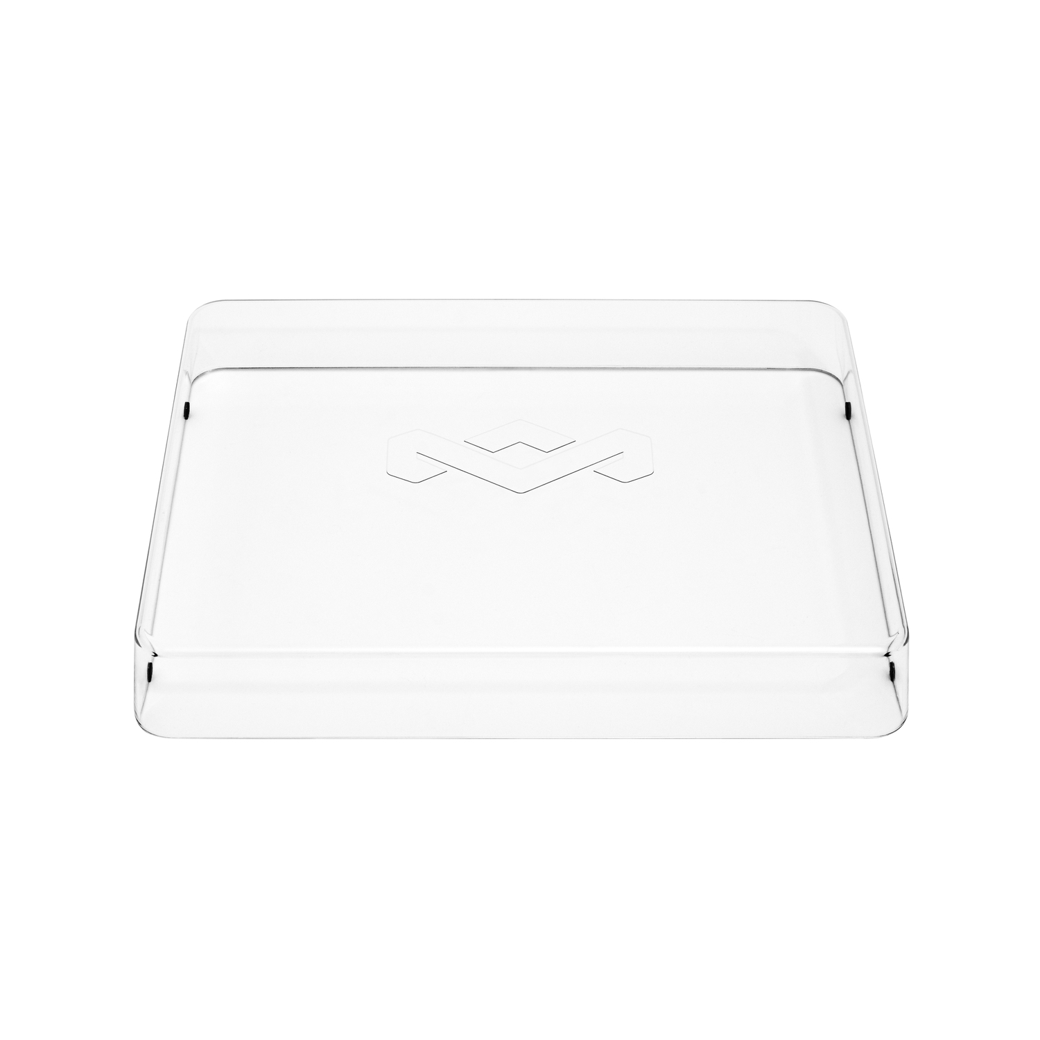 Chargeur ISY blanc avec deux ports USB et deux broches métalliques.