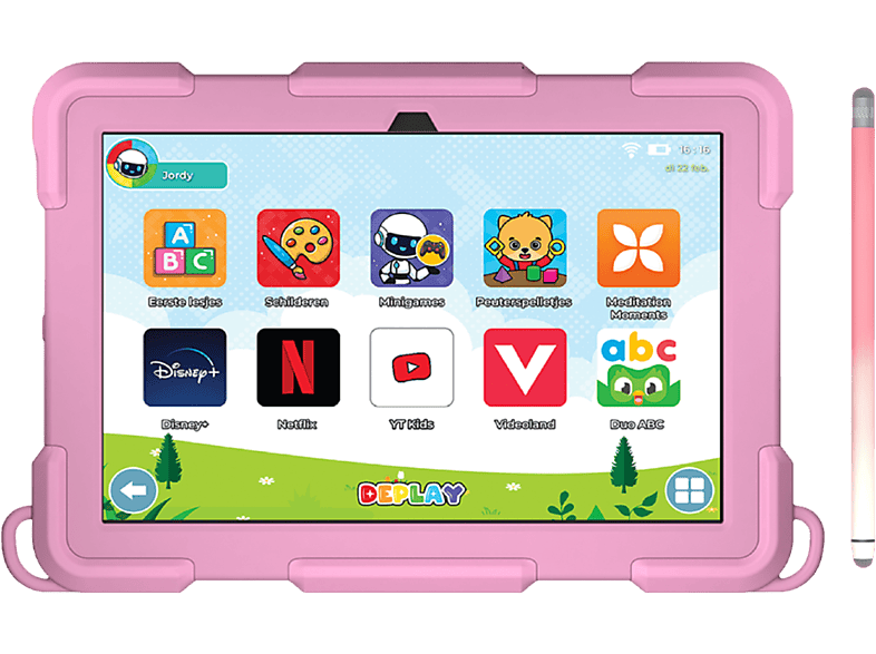 Deplay Kids Tablet Pro 4 - 10 Inch Roze 128 Gb