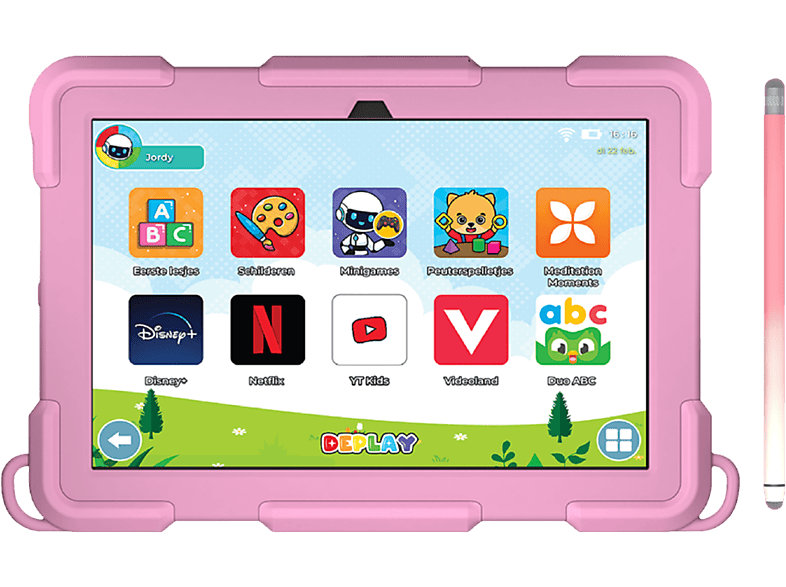 Deplay Kids Tablet Pro 4 10 Inch 128GB Pink