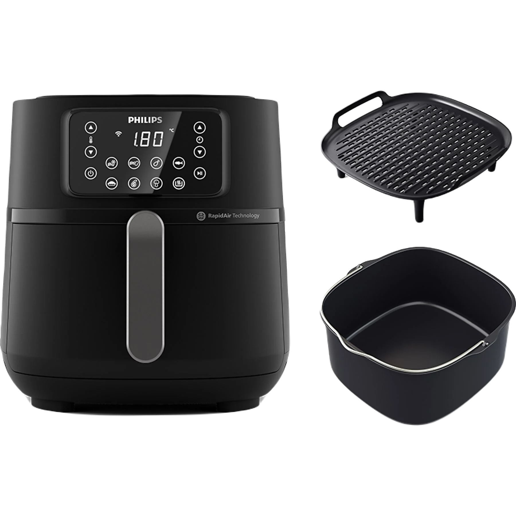 PHILIPS HD9285/96 Airfryer 5000 Serisi XXL Connected Fritöz Siyah