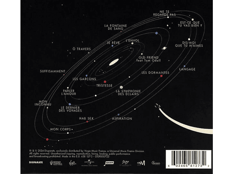 Zaho De Sagazan - La Symphonie Des Eclairs (Le Dernier Des Voyages) [CD] — Foto 2 von 2