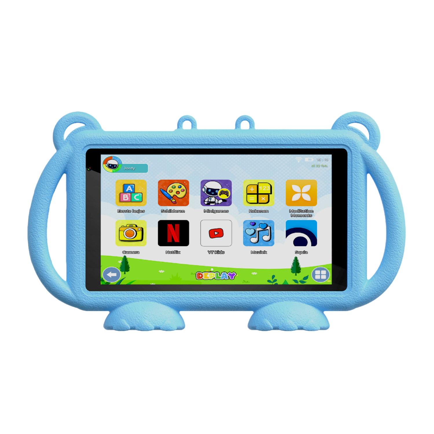 Deplay Kids Tablet Lite 4 - 7 Inch 32 Gb Blauw Wifi