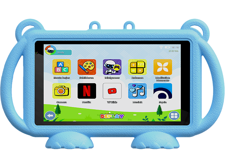 Deplay Kids Tablet Lite 4 - 7 Inch Blauw