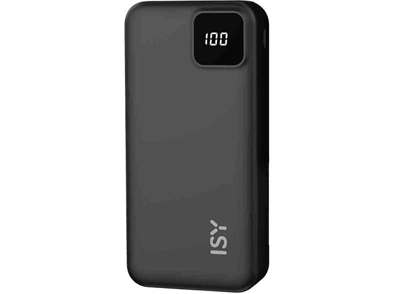 ISY Powerbank 20.000 Mah Zwart (ipp 20001)
