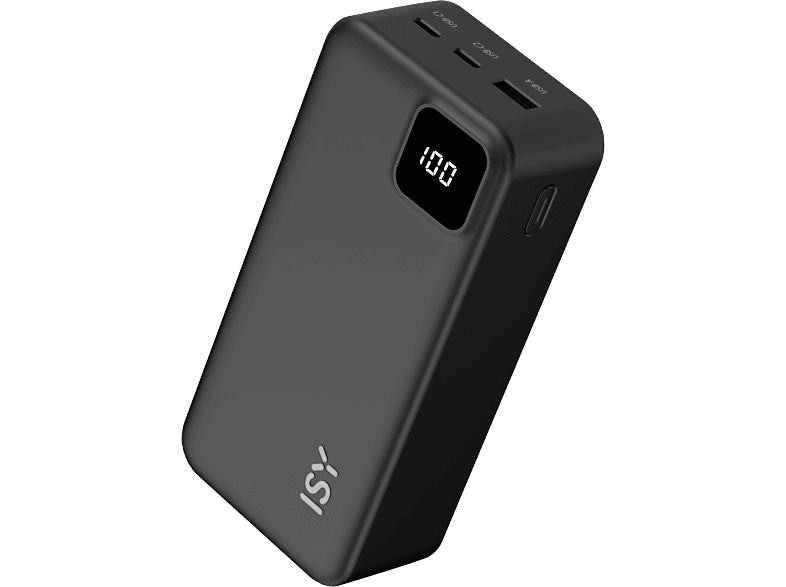ISY IPP-27000 Batterie Externe 27 000 mAh Noir