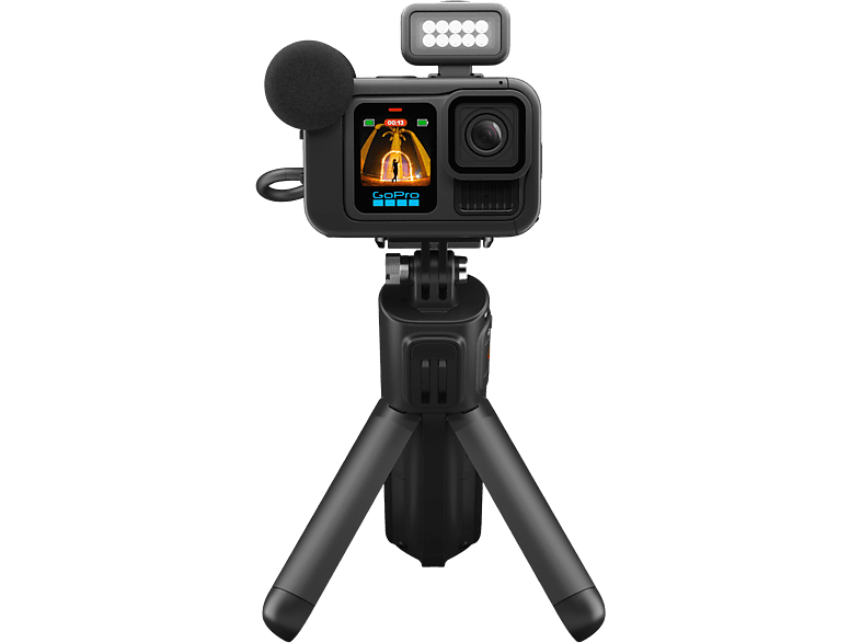 GoPro Hero 13 Black Action Cam Creator Edition, 5.3K60, 27 MP Foto, HyperSmooth 6.0, längere Akkulaufzeit