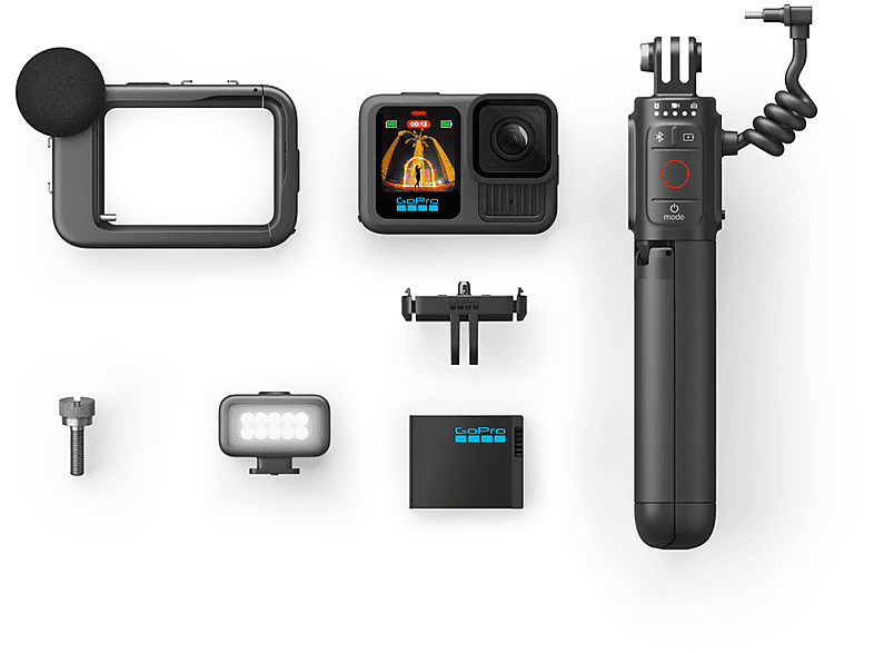 GoPro Hero 13 Black Action Cam Creator Edition, 5.3K60, 27 MP Foto, HyperSmooth 6.0, längere Akkulaufzeit — Foto 4 von 5