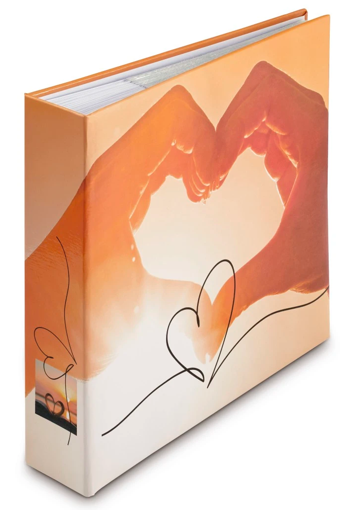 HAMA Memo album "Heart", 10X15/200 (7624)