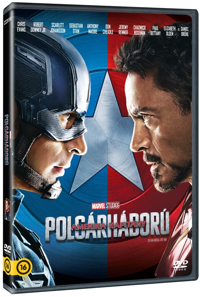 Amerika Kapitány: Polgárháború (DVD)